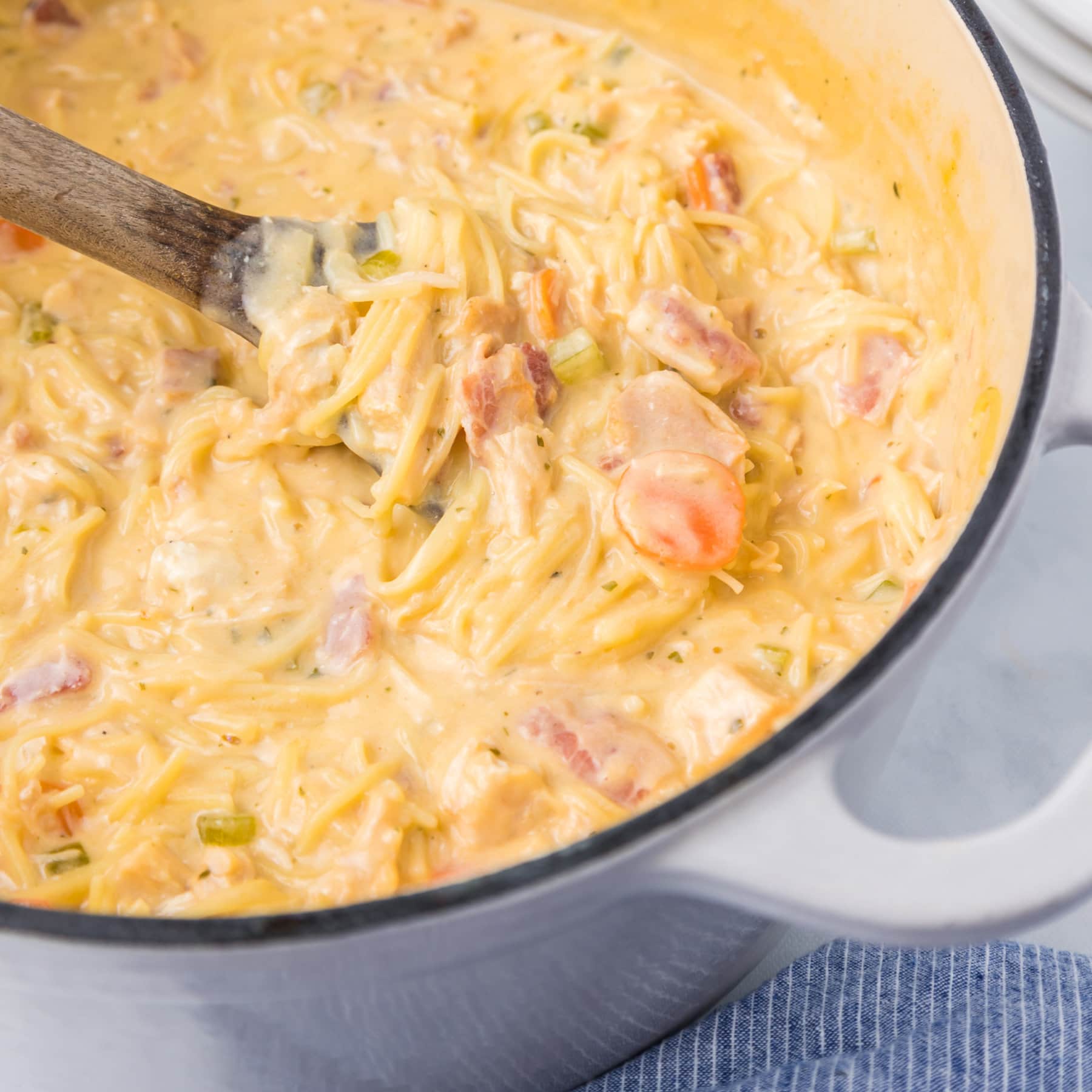 Crack Chicken Noodle Soup