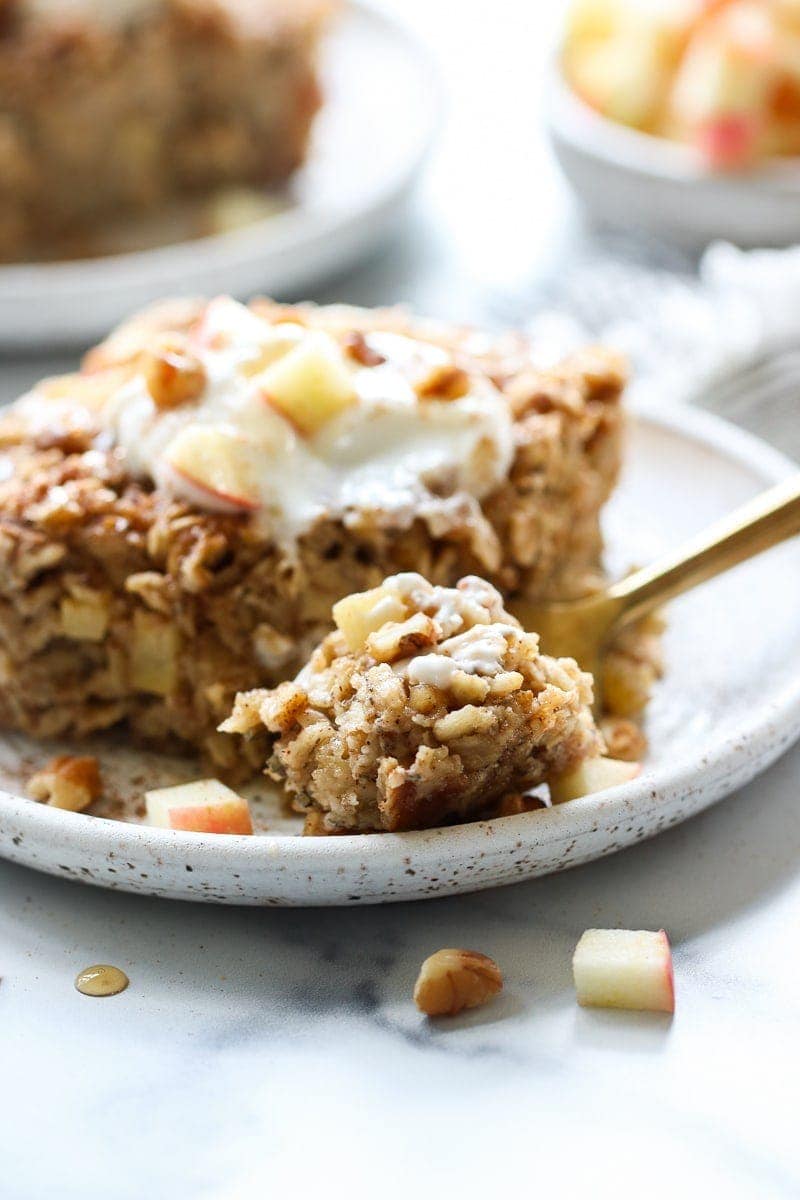 Apple Cinnamon Baked Oatmeal