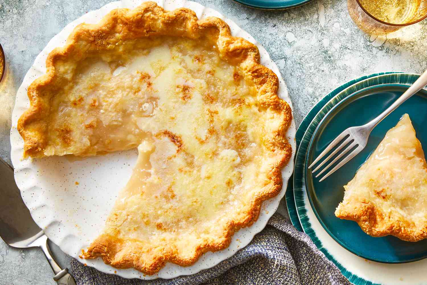 Old Fashioned Water Pie