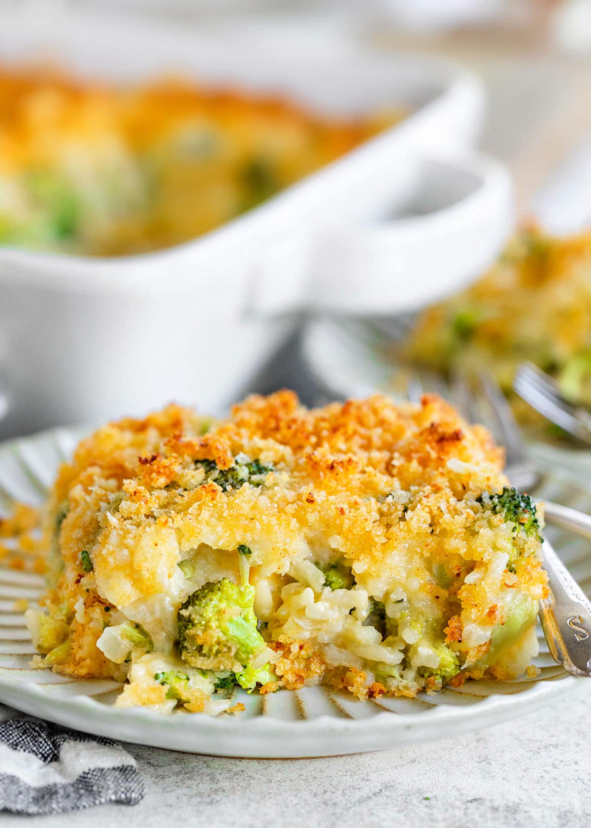 Cheesy Broccoli Rice Casserole
