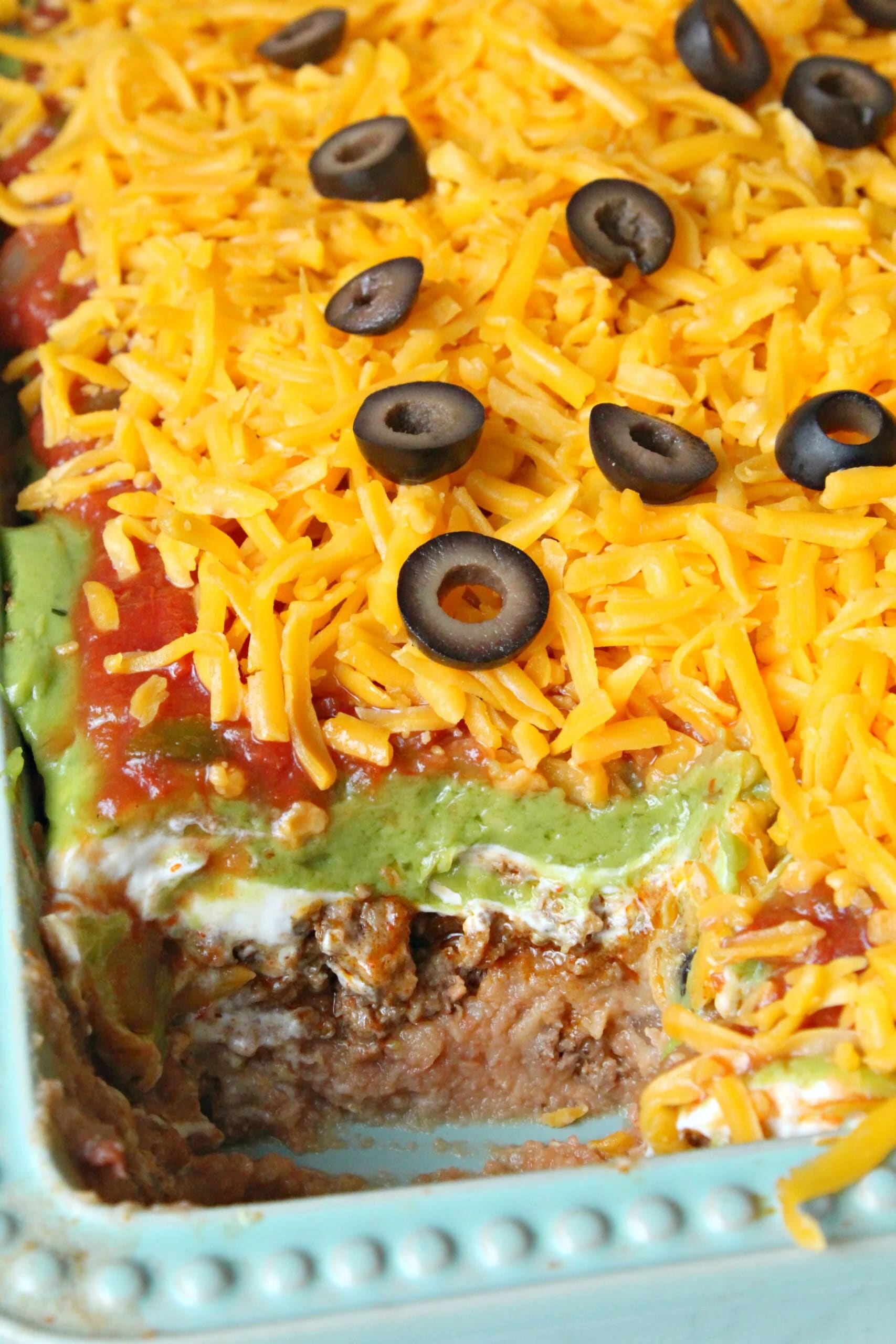 7 Layer Taco Dip