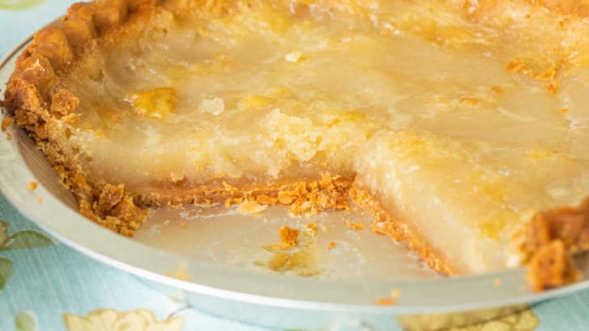 Old Fashioned Water Pie