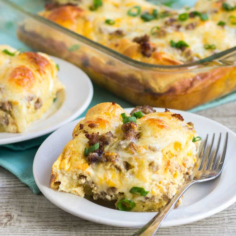 Cheesy Sausage Breakfast Casserole