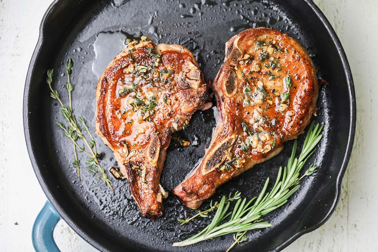 Pan-Fried Pork Chops