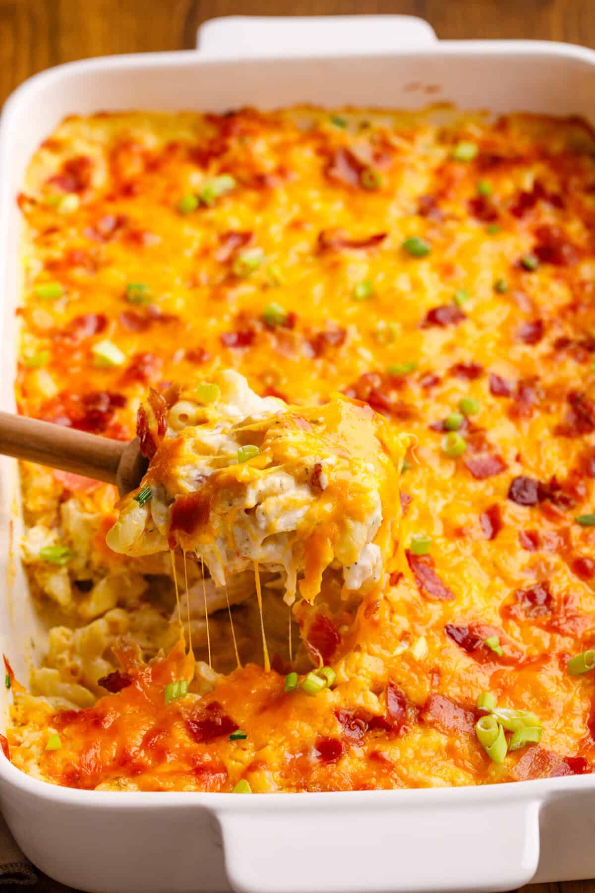 Cheesy Crack Chicken Casserole