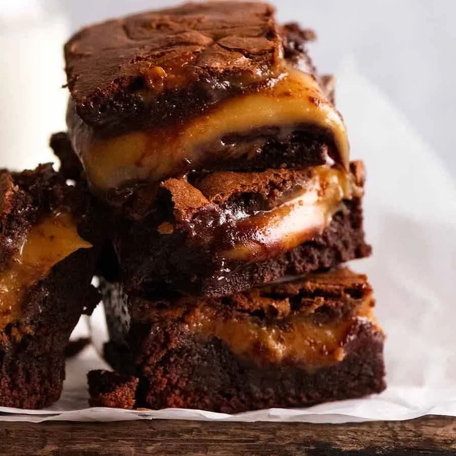 Salted Caramel Brownies