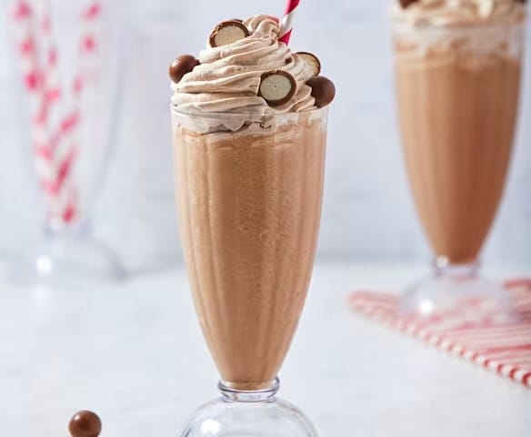 Malted Chocolate Milkshake