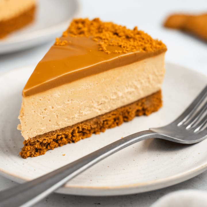 No-Bake Biscoff Cheesecake