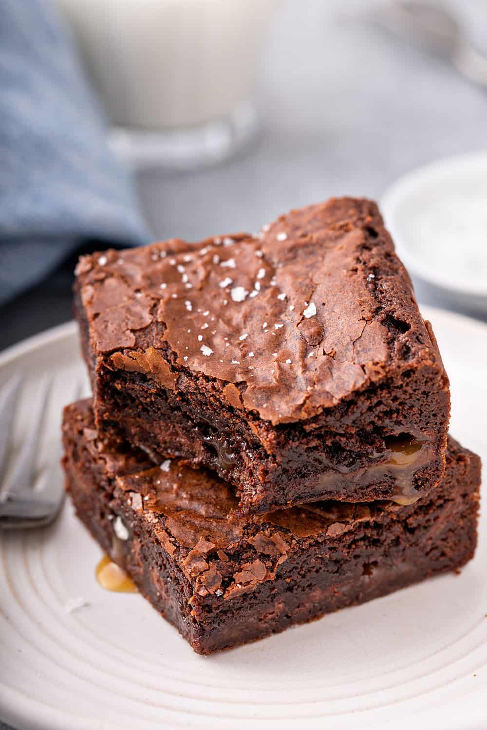 Salted Caramel Brownies