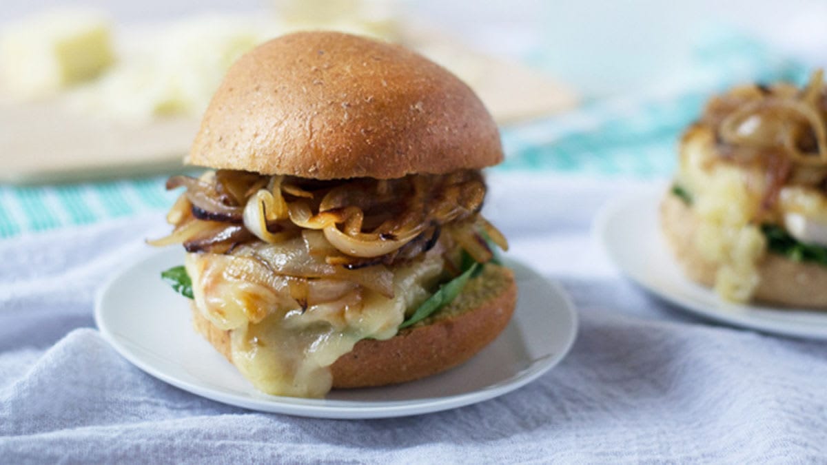 French Onion Chicken Sandwich