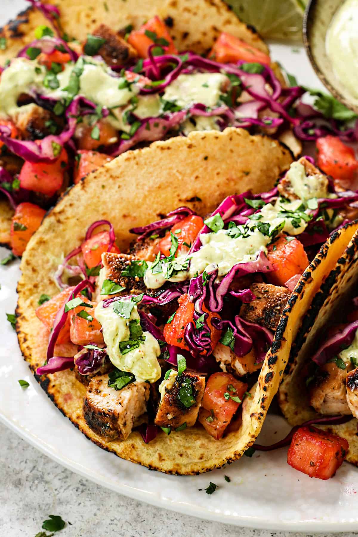 Easy Jerk Chicken Tacos