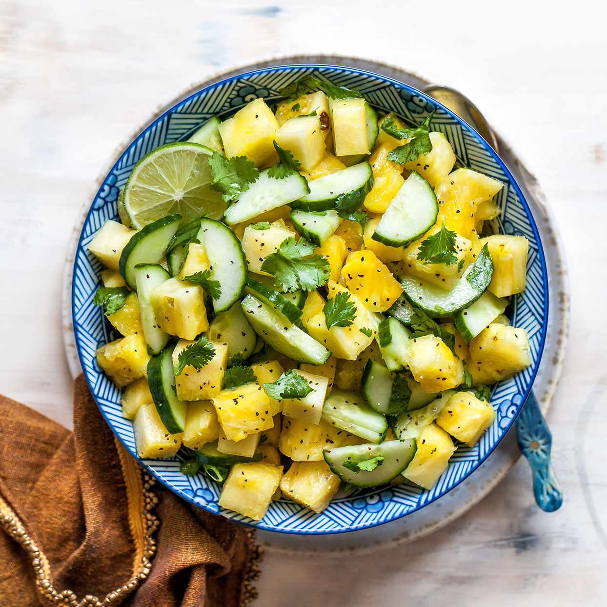 Pineapple Cucumber Salad