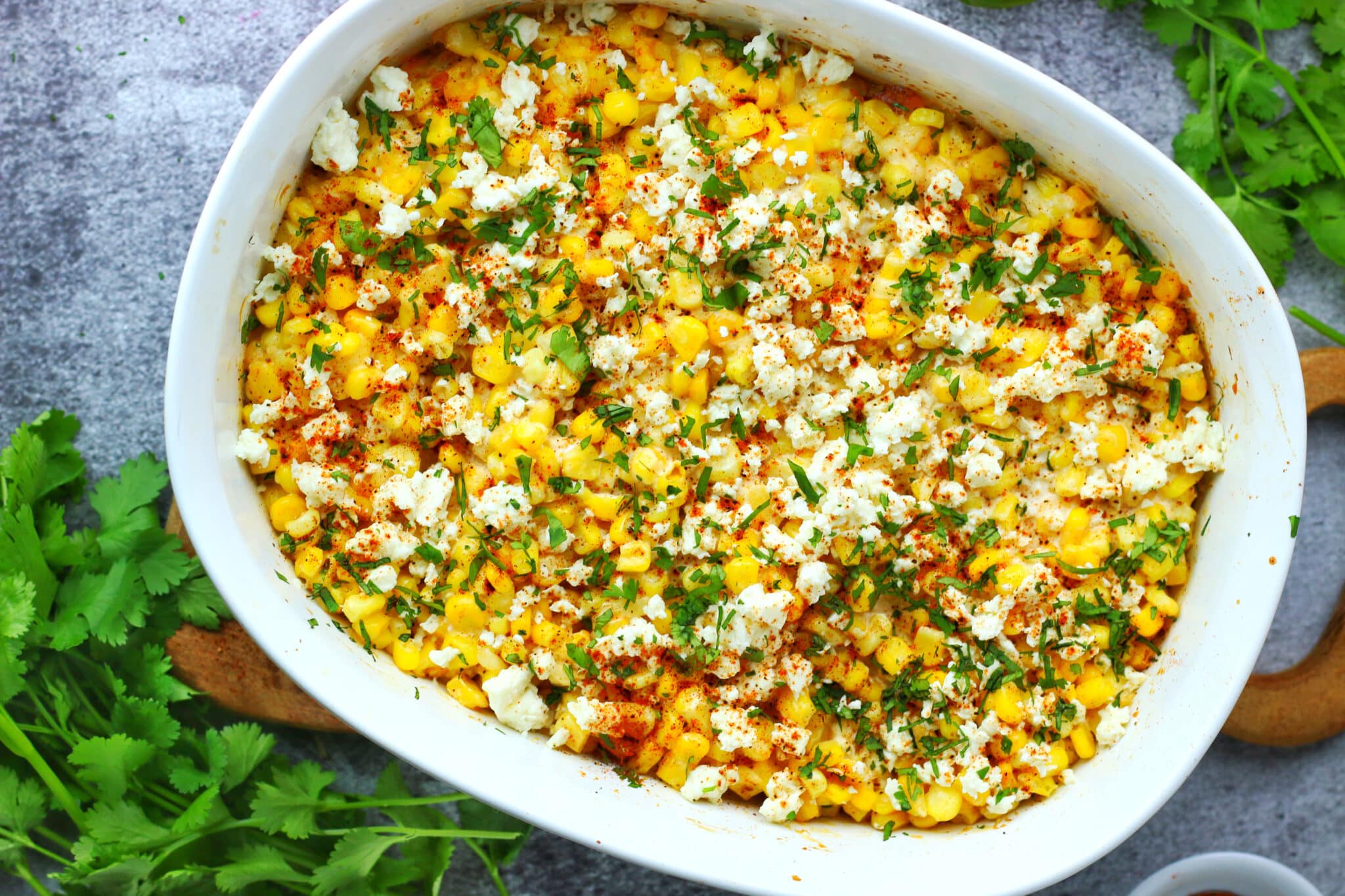 Mexican Street Corn Casserole