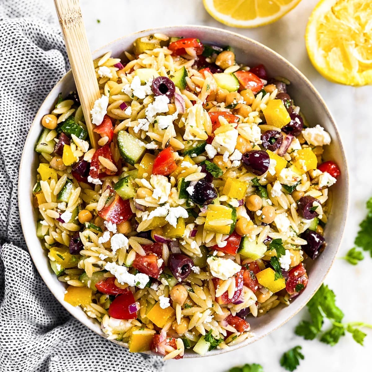 Greek Orzo Salad