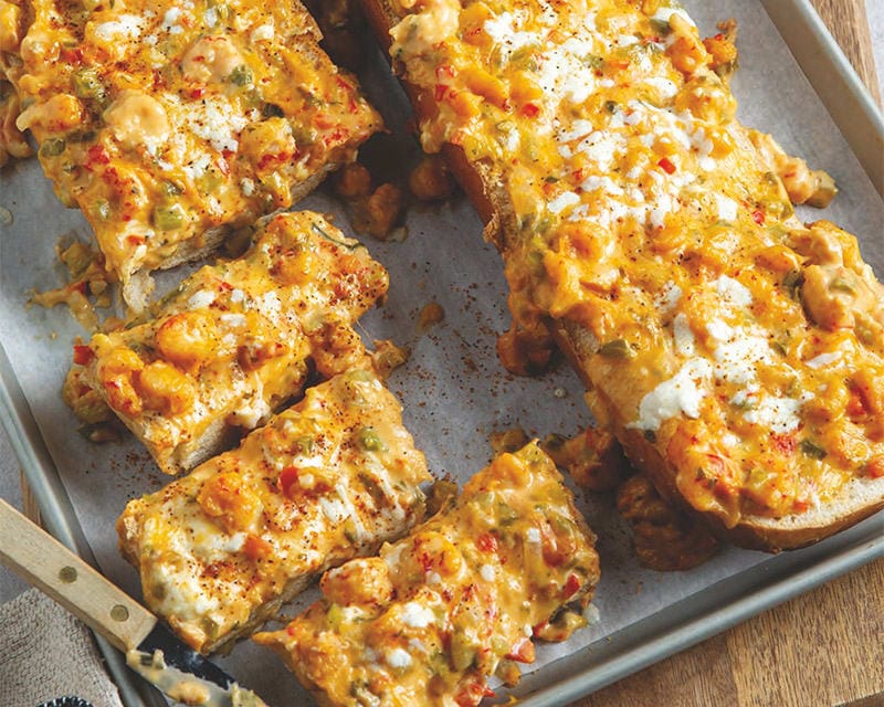 Louisiana Crawfish Bread