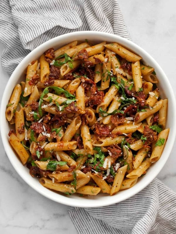 Sundried Tomato Baked Ziti