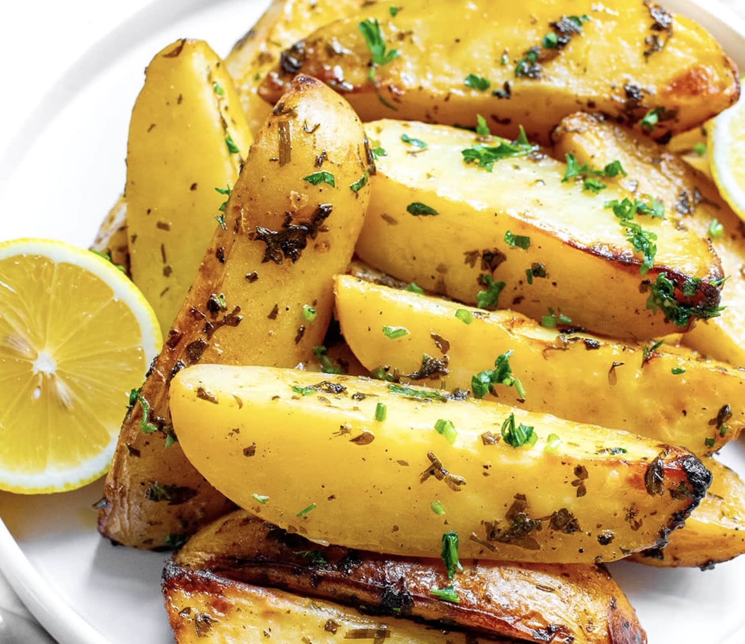 Greek Lemon Potatoes