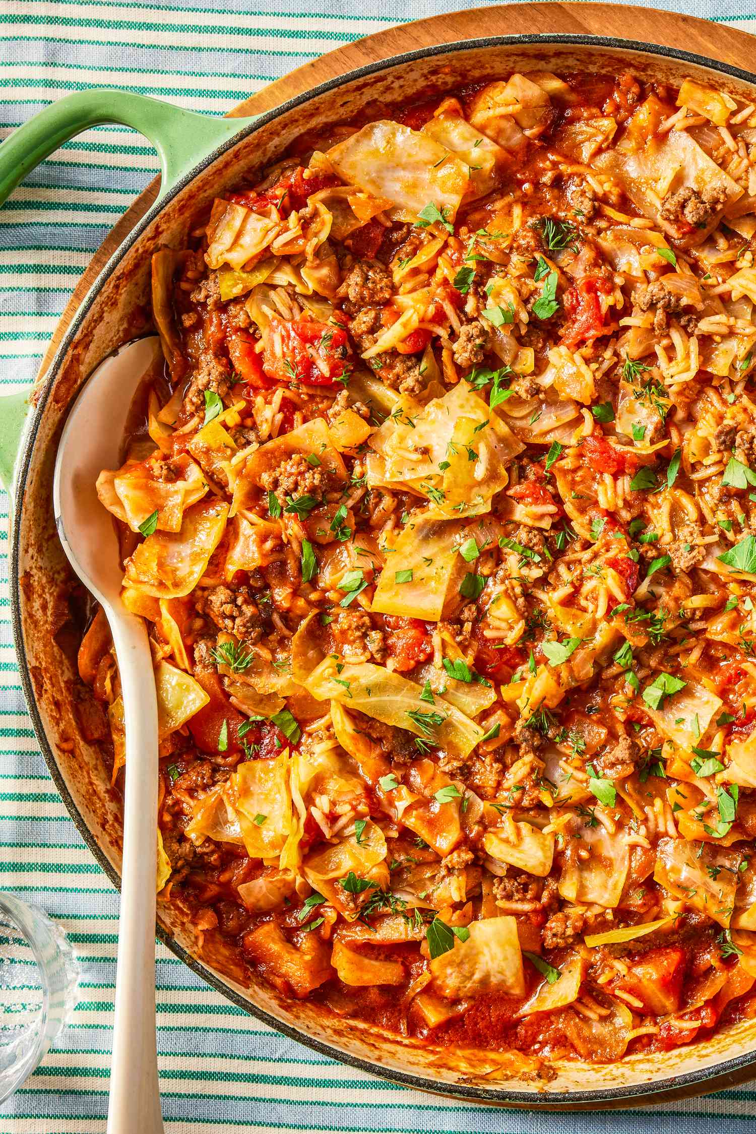 Unstuffed Cabbage Roll Casserole