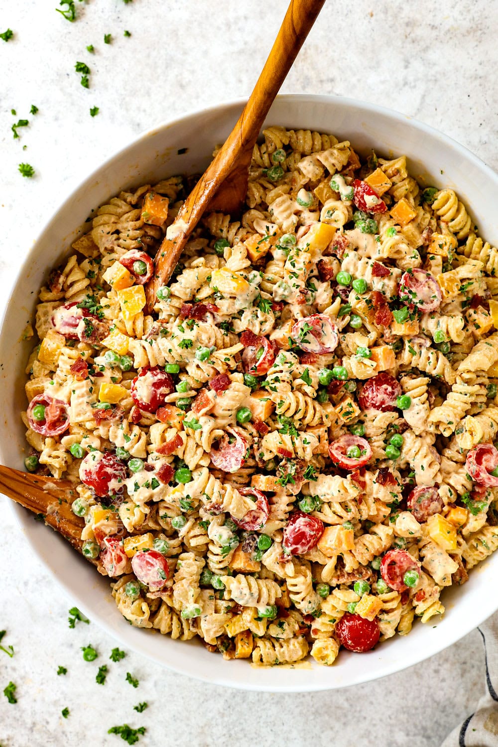 Bacon Ranch Pasta Salad