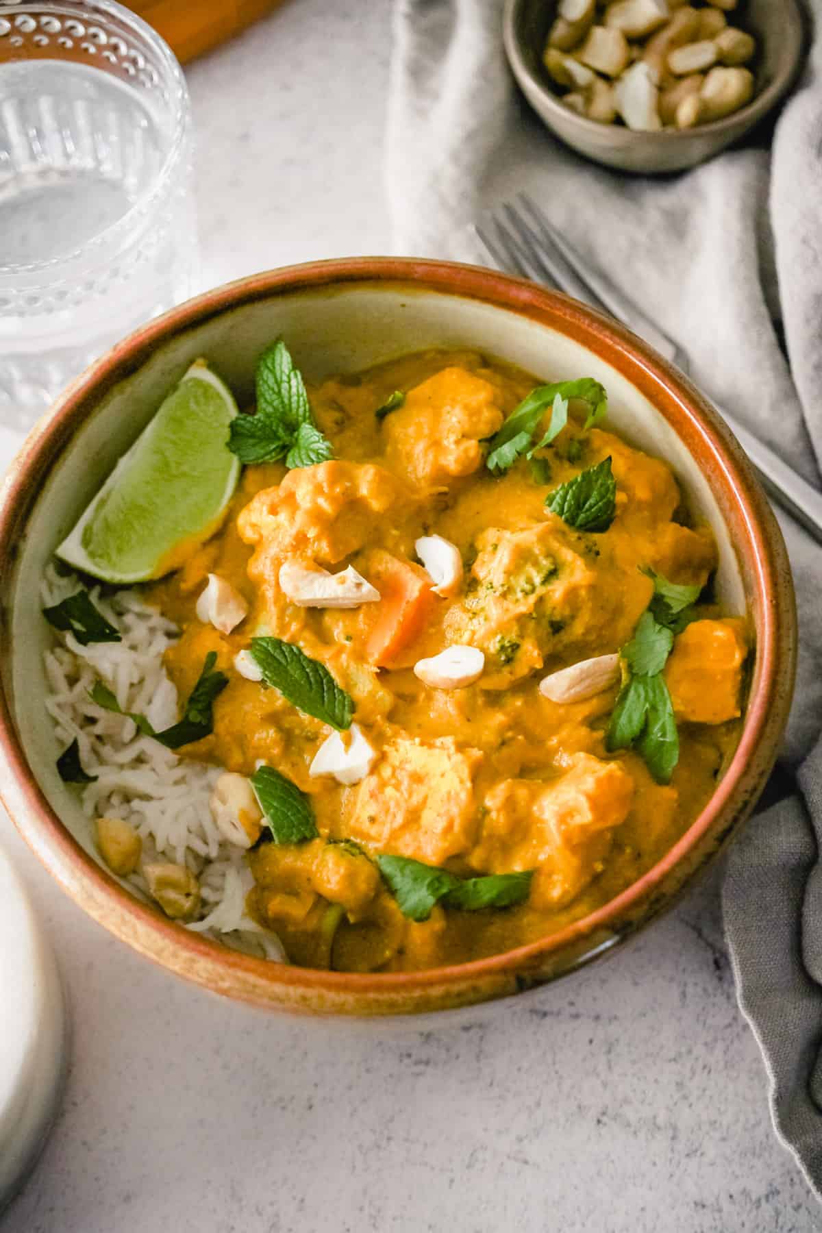 Thai Pumpkin Curry with Tofu