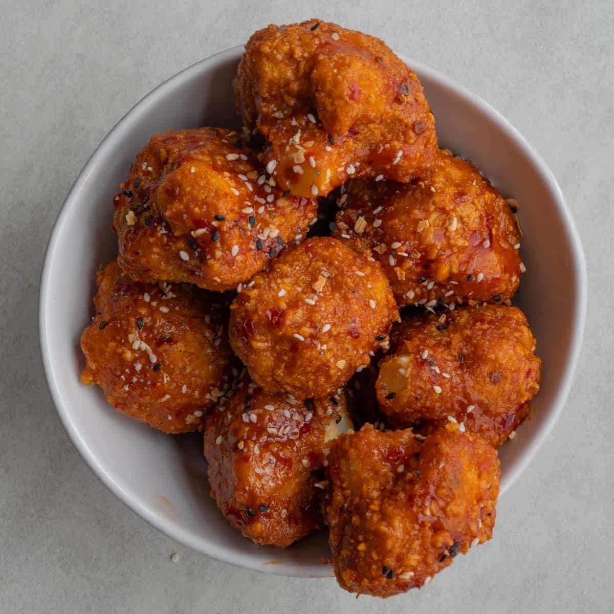 Bang Bang Cauliflower Bites