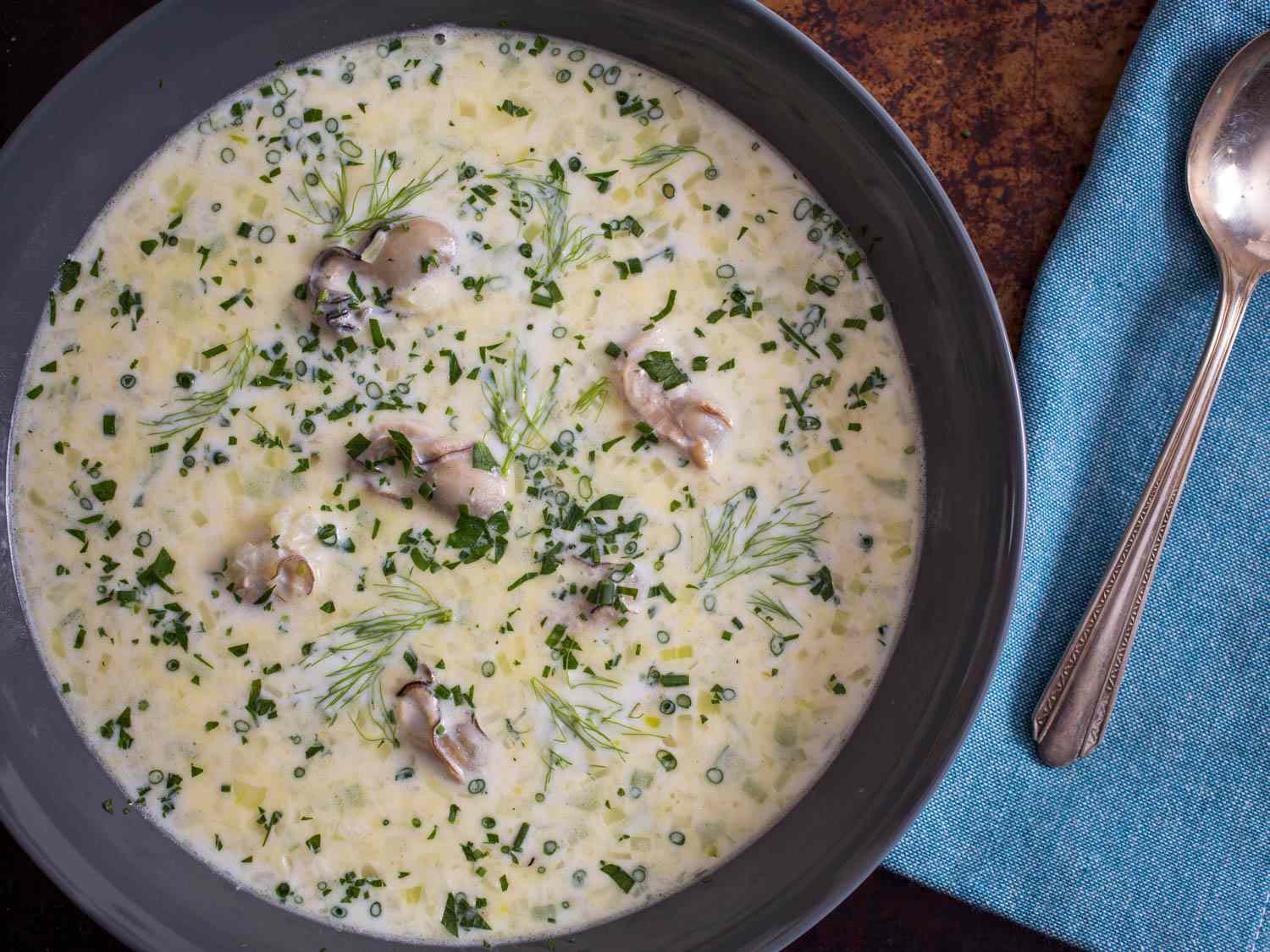 Traditional Oyster Stew