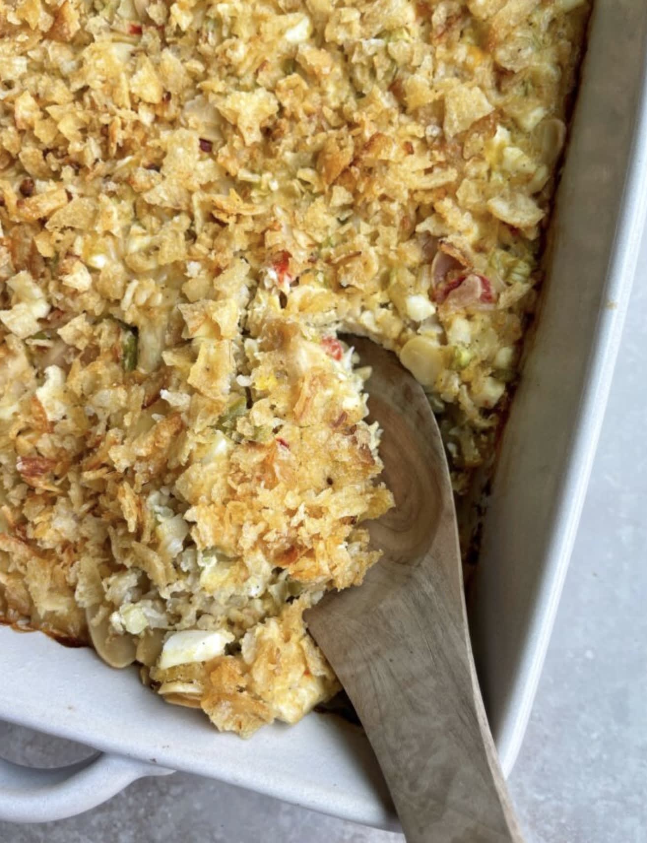 Hot Chicken Salad Casserole