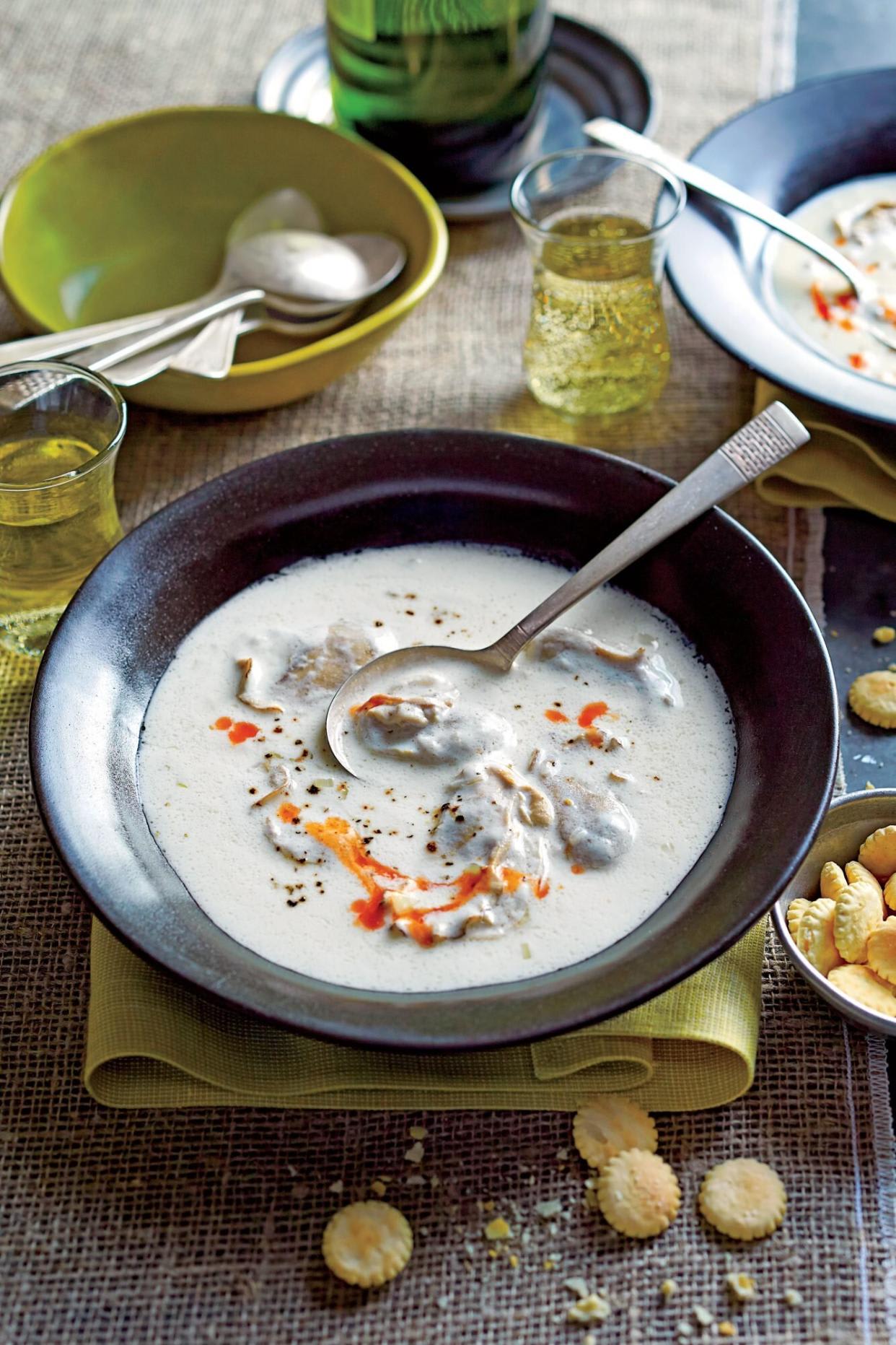 Traditional Oyster Stew