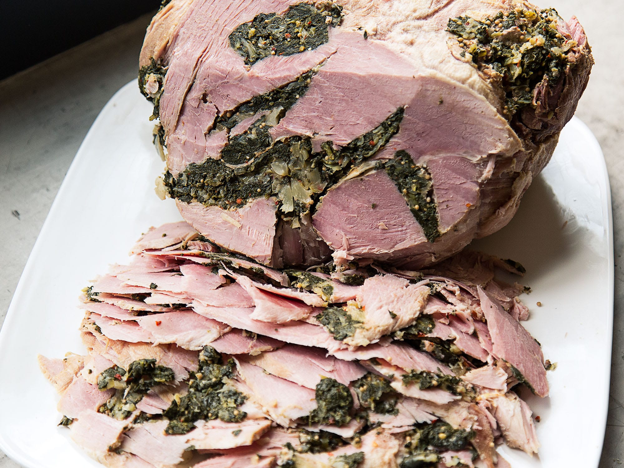 maryland stuffed ham recipe