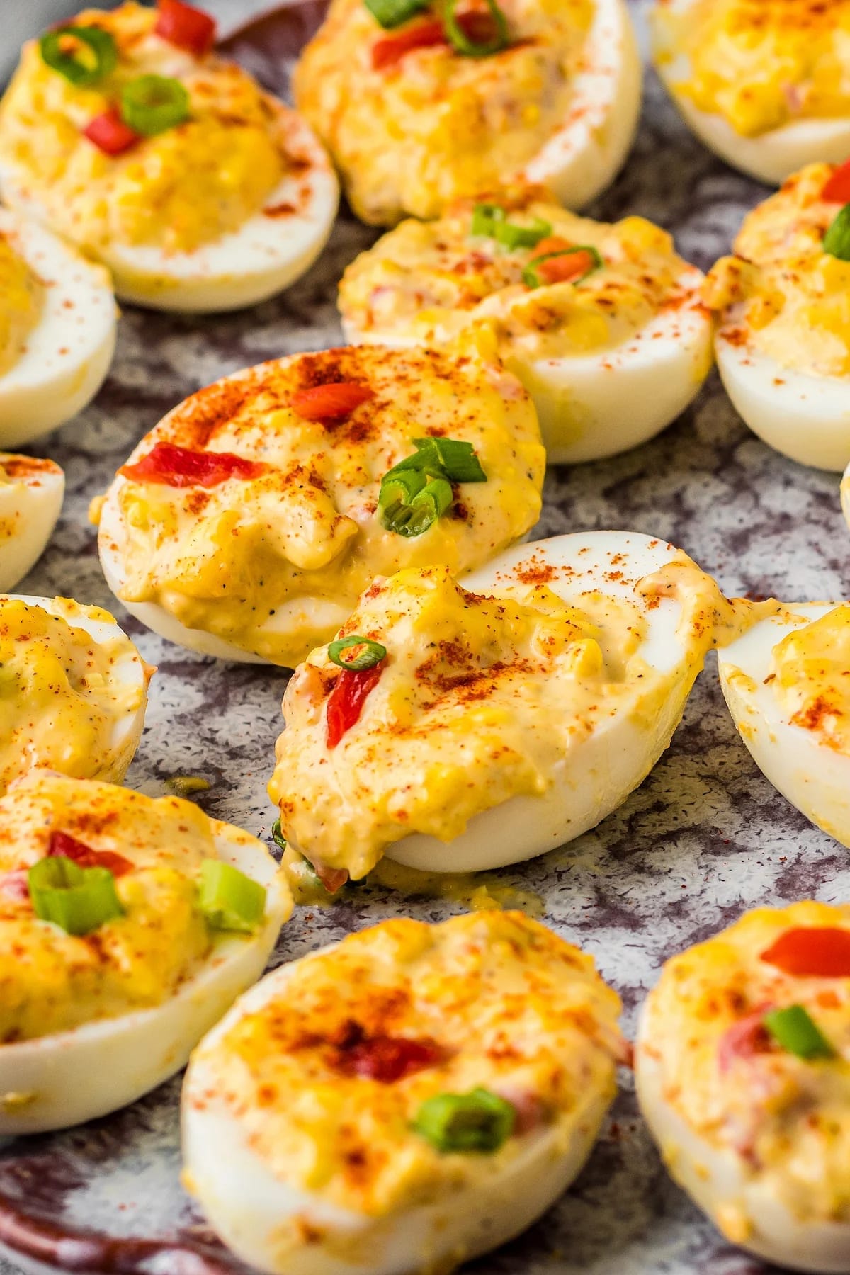 Pimento Cheese Deviled Eggs