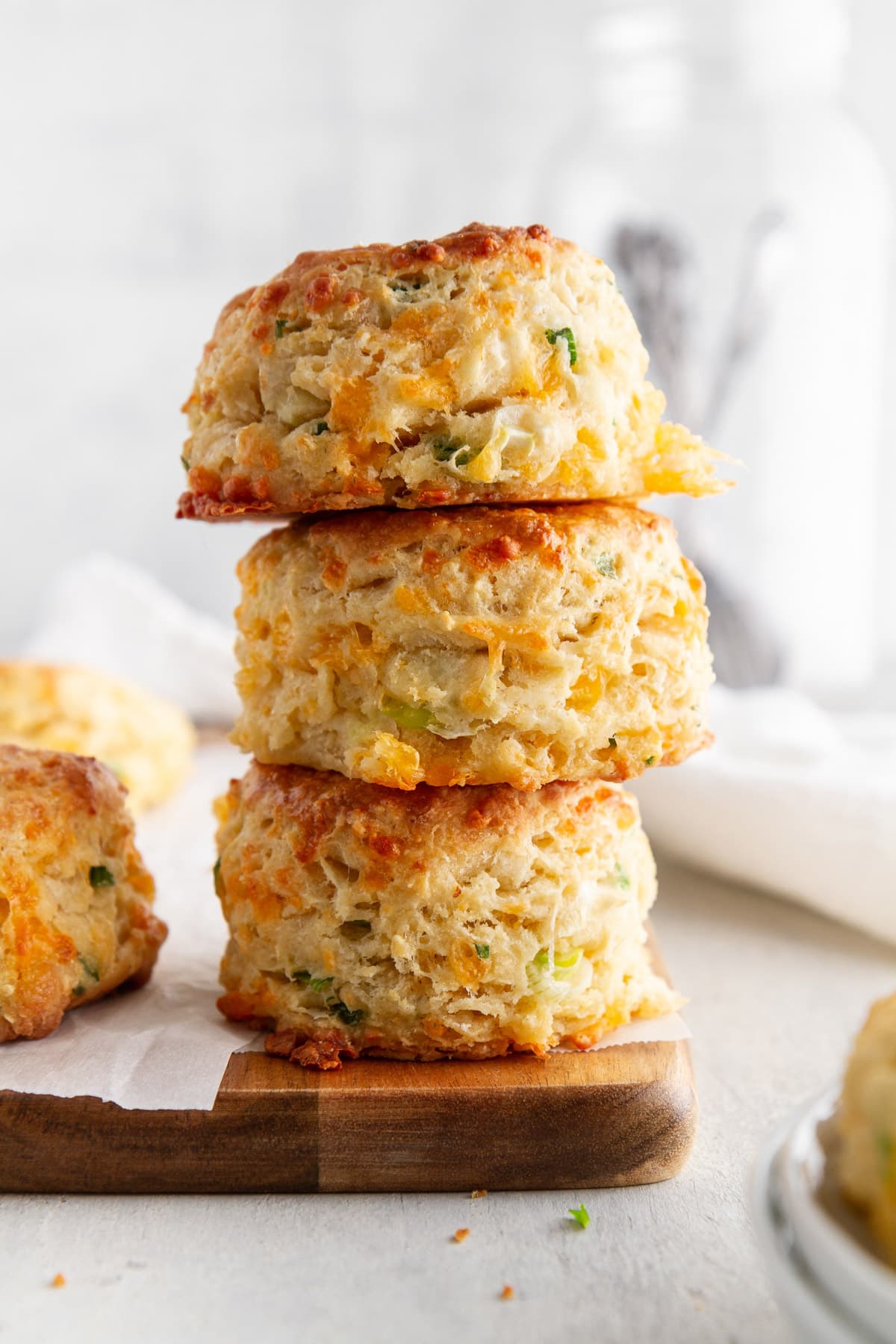 Cheddar Scallion Biscuits