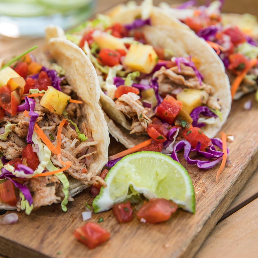 Easy Jerk Chicken Tacos