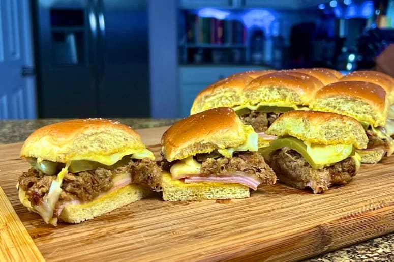 Cuban Sliders with Mojo Pork