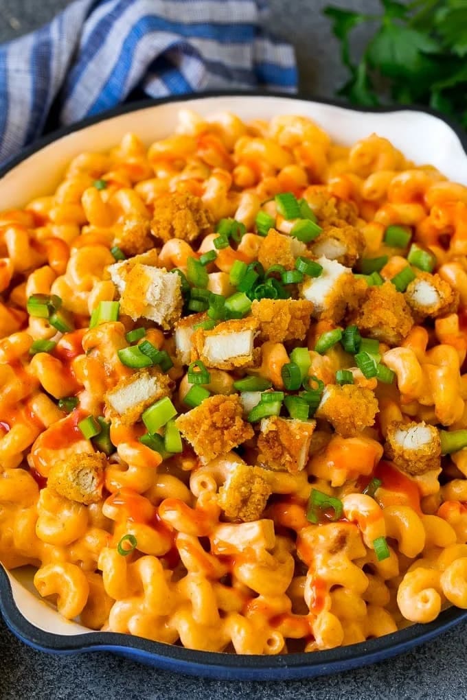 Buffalo Chicken Mac ‘n’ Cheese