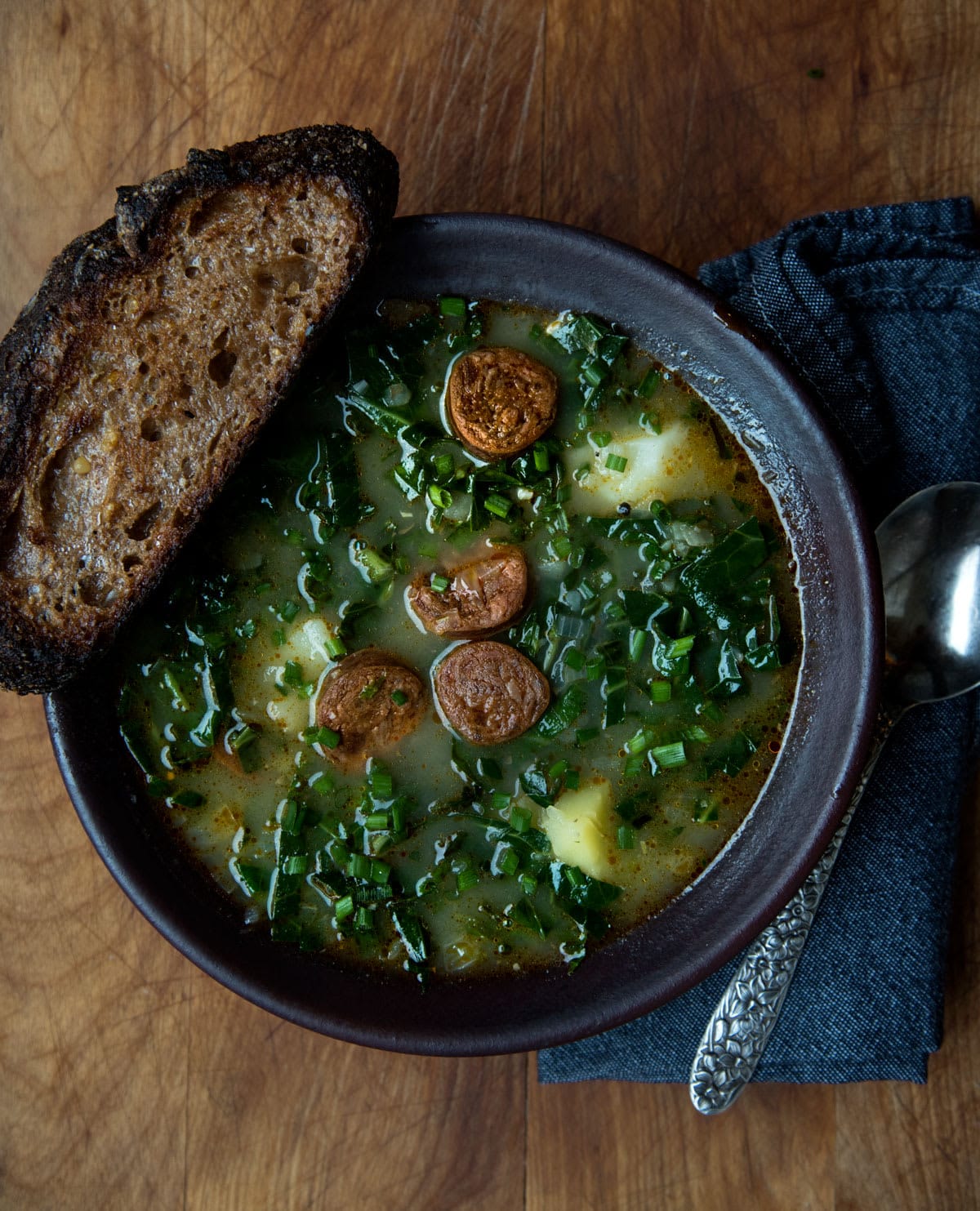 Caldo Verde (Portuguese Green Soup)
