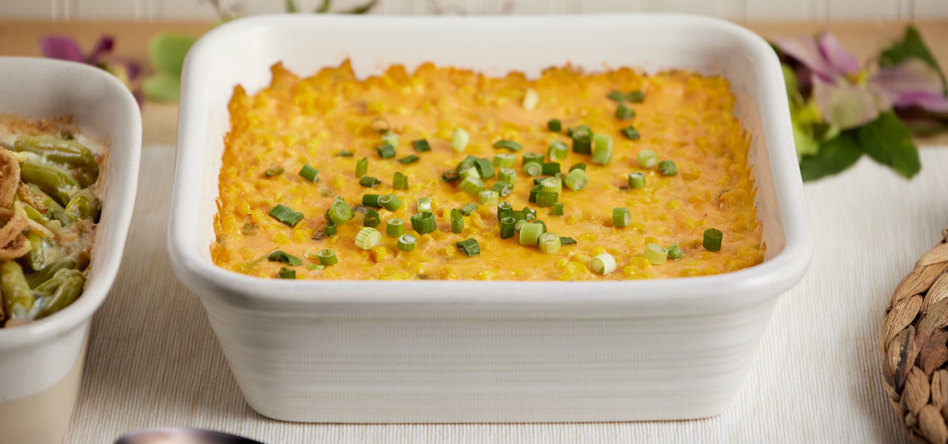 Cheddar Corn Casserole