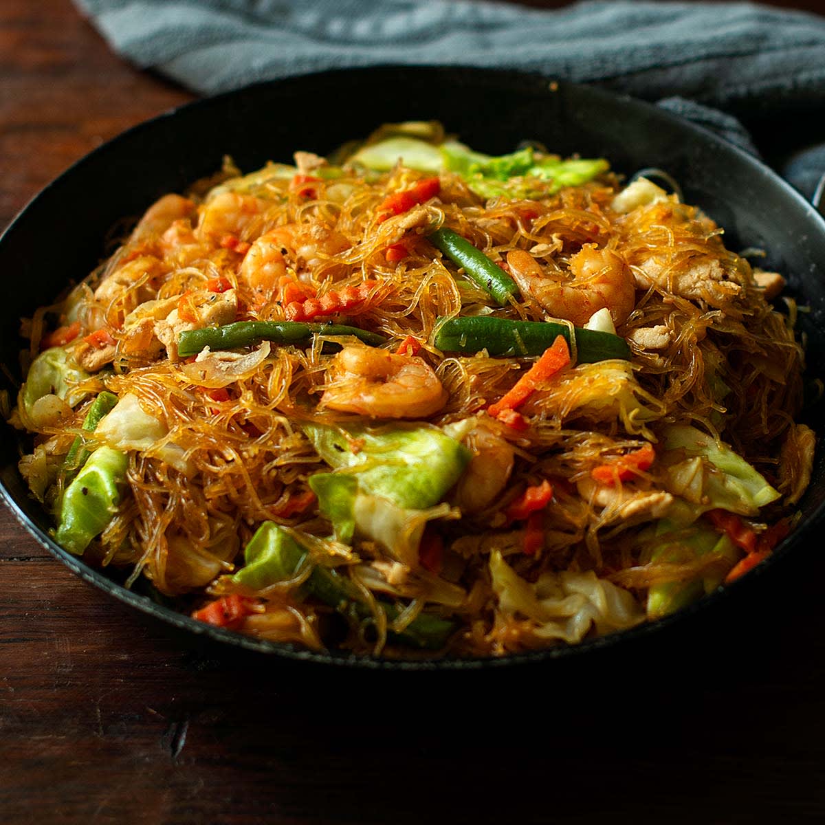 Filipino Pancit Bihon