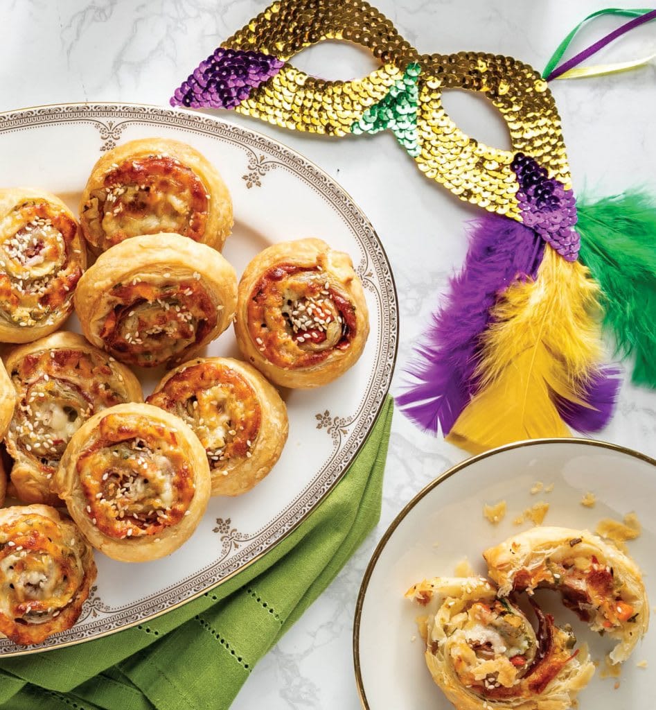 Muffuletta Pinwheels