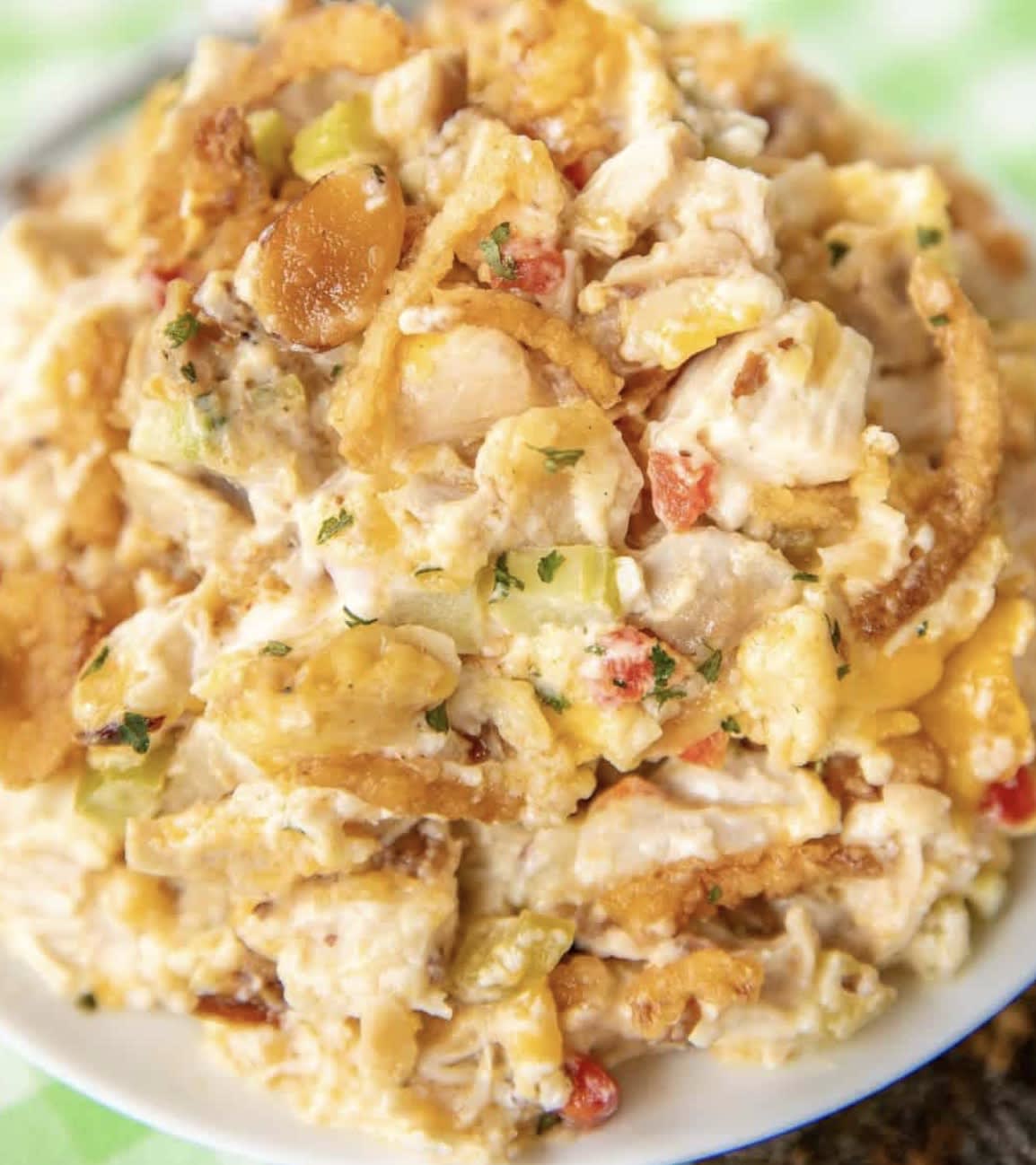 Hot Chicken Salad Casserole