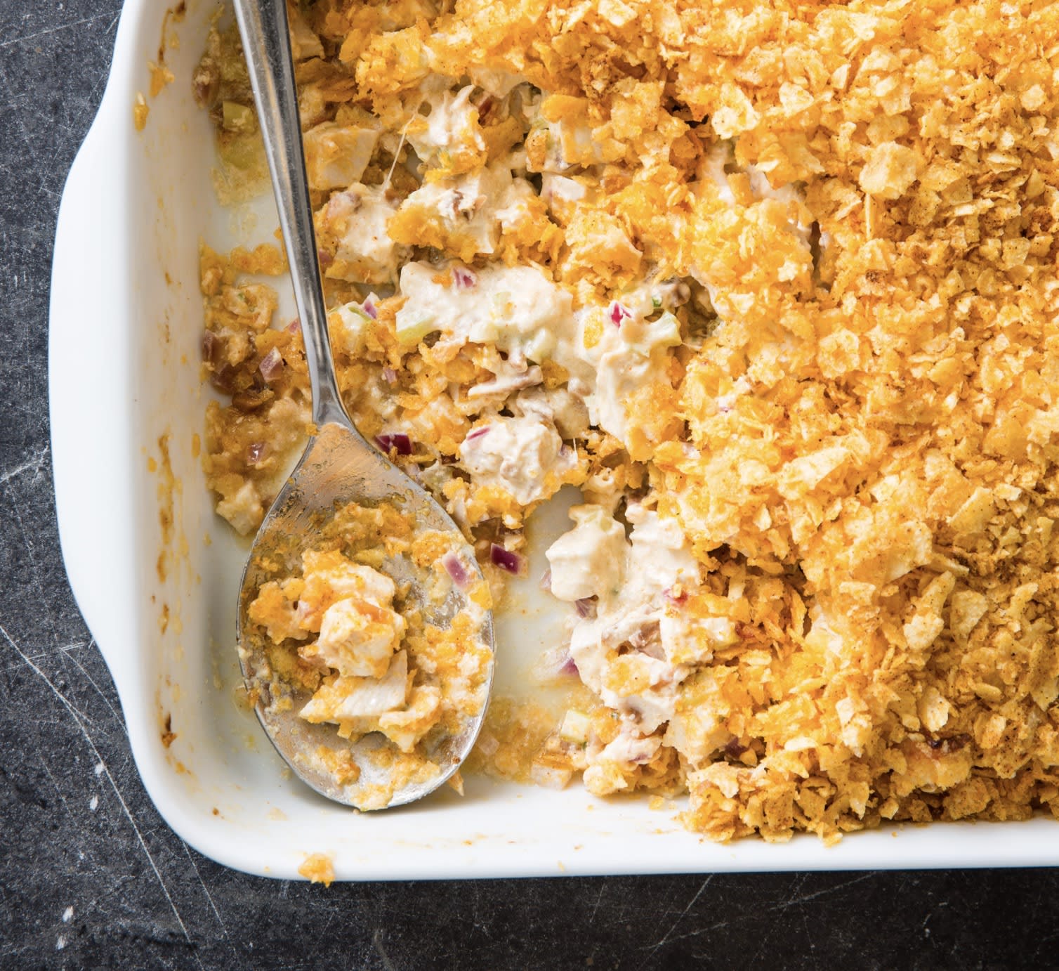 Hot Chicken Salad Casserole