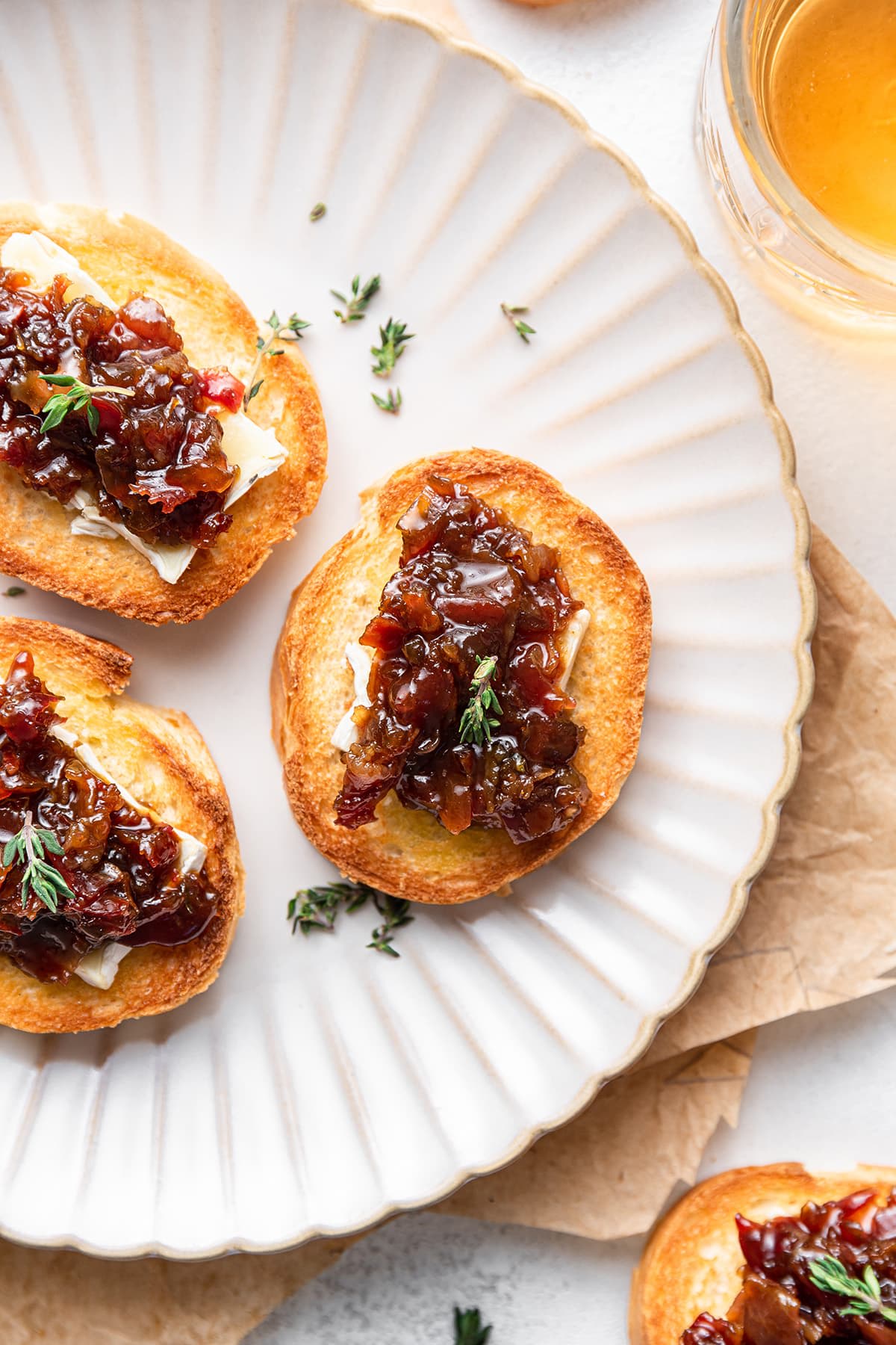 Bourbon Bacon Jam Crostini