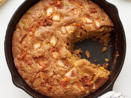 Kimchi Skillet Cornbread
