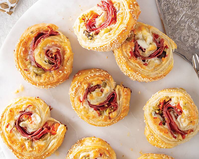 Muffuletta Pinwheels