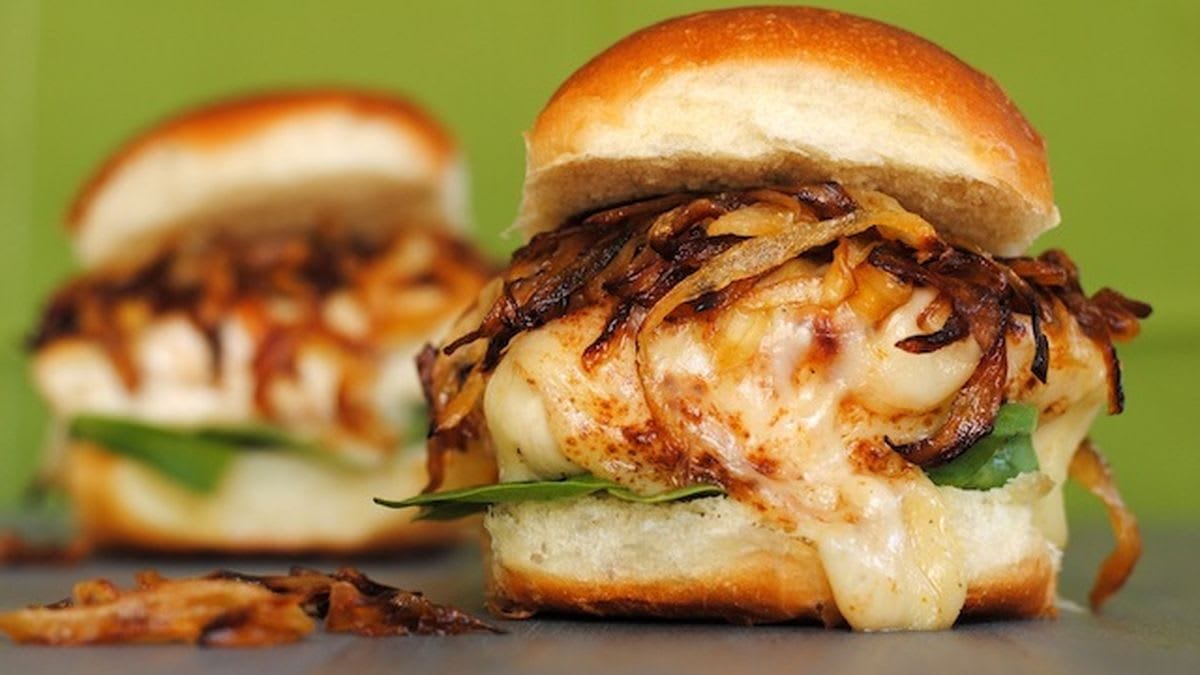 French Onion Chicken Sandwich
