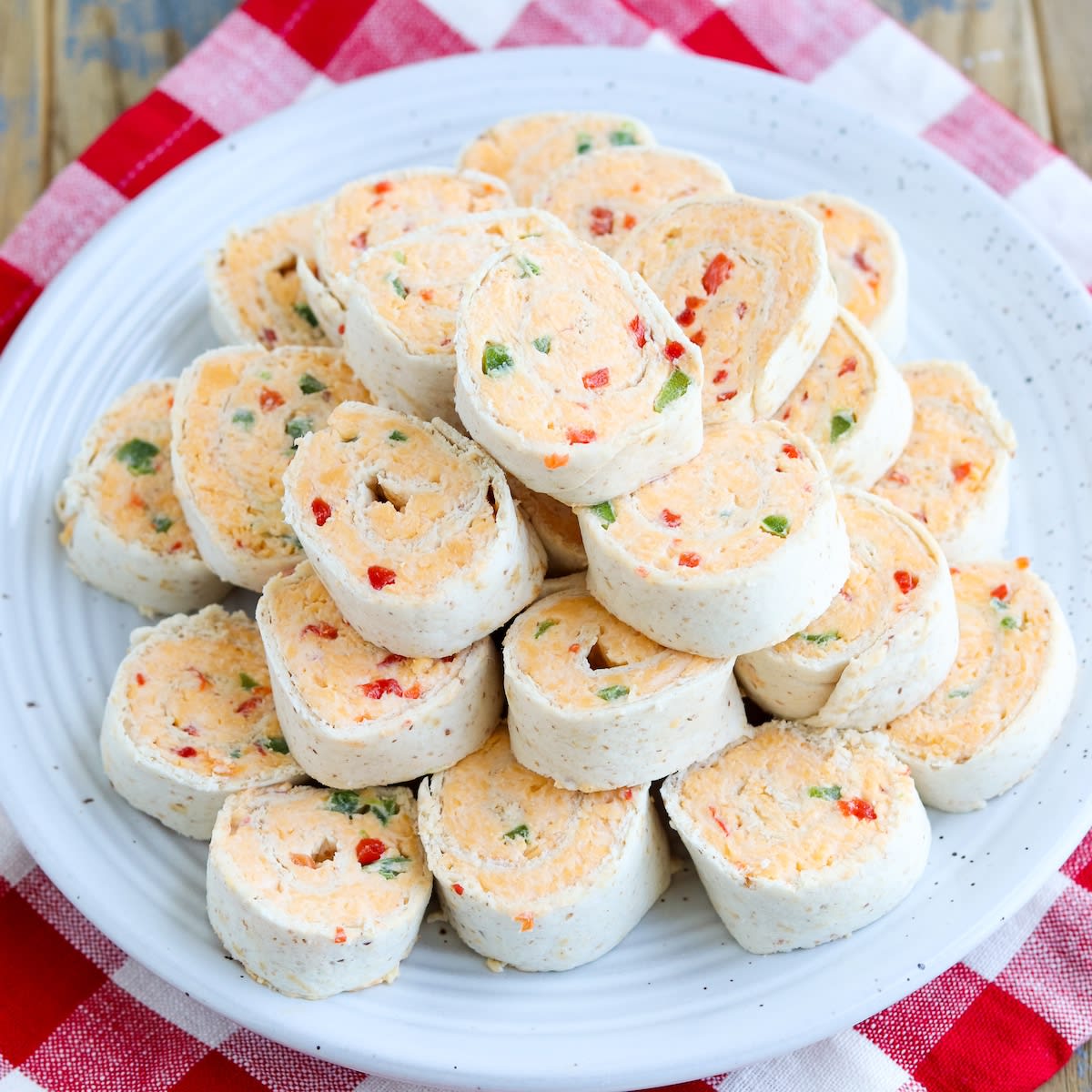 Pimento Cheese Pinwheels
