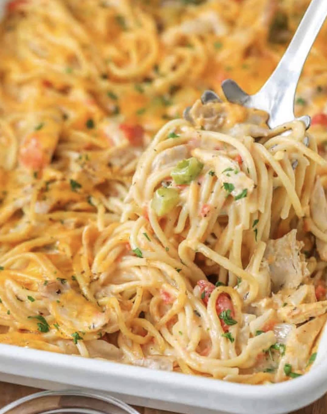 Chicken Spaghetti Casserole