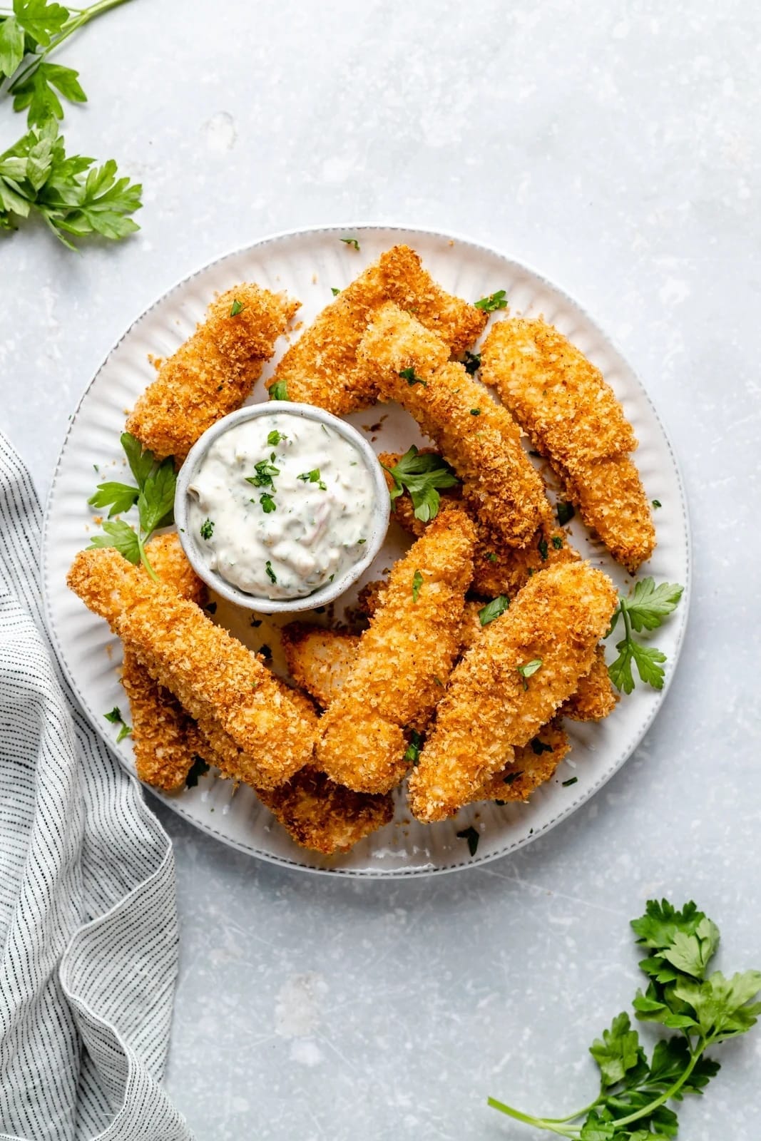 Homemade Baked Fish Sticks