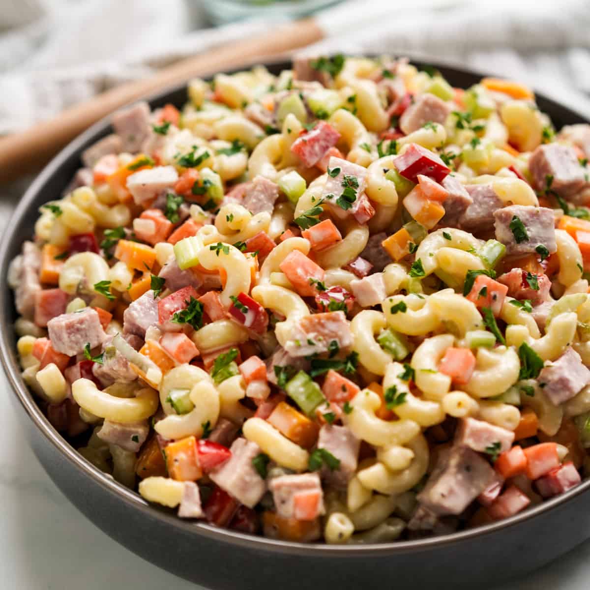 Ham Pasta Salad