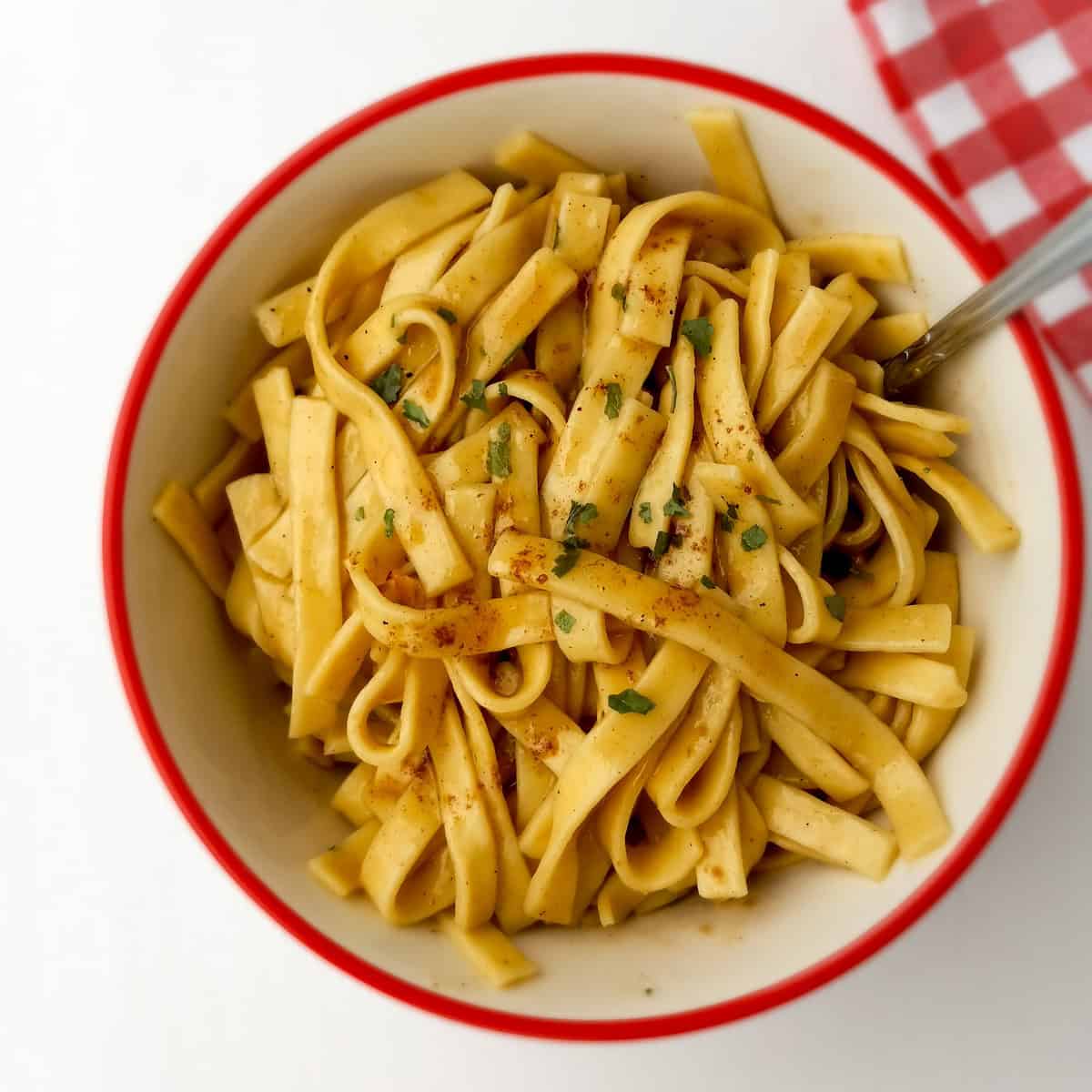 Amish Brown Butter Noodles