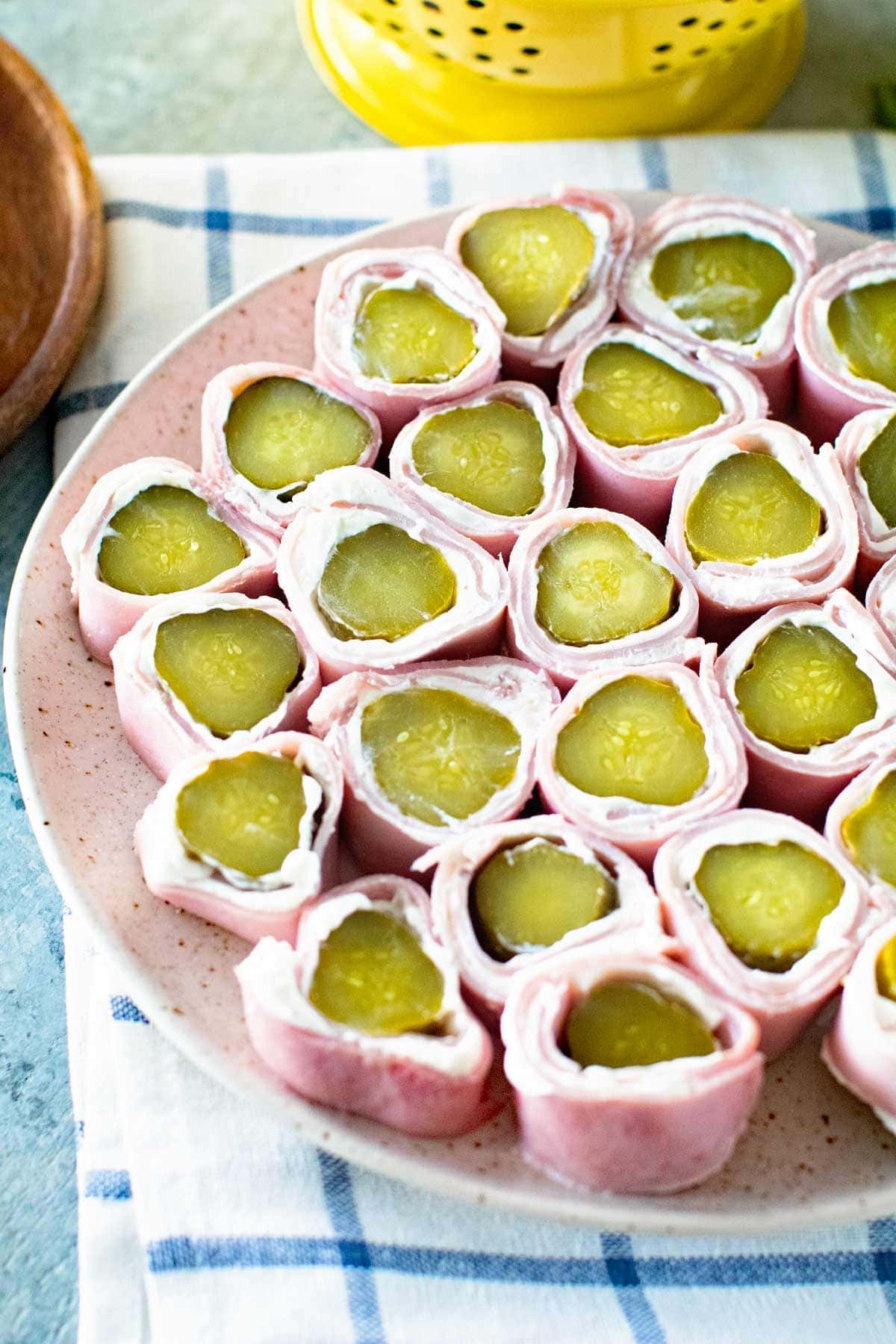 Ham and Pickle Roll Ups